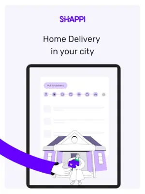 Shappi – Delivery android App screenshot 1